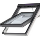 VELUX GGU FK08 006730 Triple Glazed High Energy Efficiency White Polyurethane INTEGRA® SOLAR Window (66 x 140 cm)