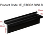 Cedral ST2 Fibre Slate Verge Trim for Flush Gables - Blue / Black (pack of 8)