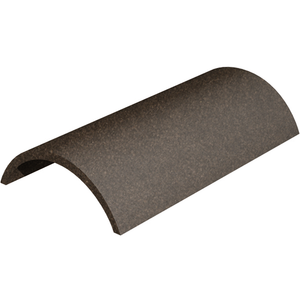 Marley Concrete Half Round Baby Ridge