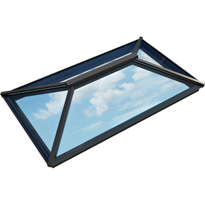 Atlas Contemporary Aluminium Roof Lantern - Clear Self Cleaning Glass