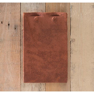 Keymer Shire Handmade Clay Plain Roof Tile - Downs Red
