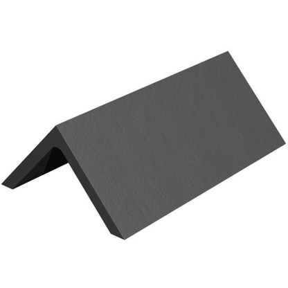 Marley Clay Plain Angle Ridge 450mm - Slate Black