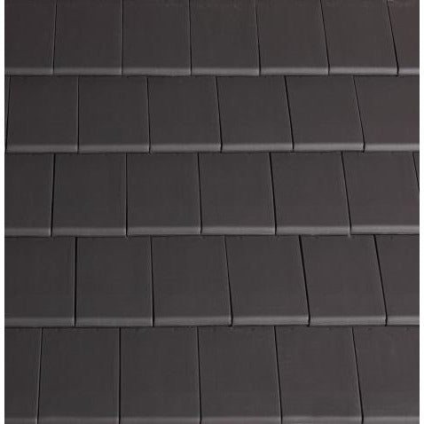 Planum Clay Interlocking Low Pitch Roof Tile 10° - Slate Grey