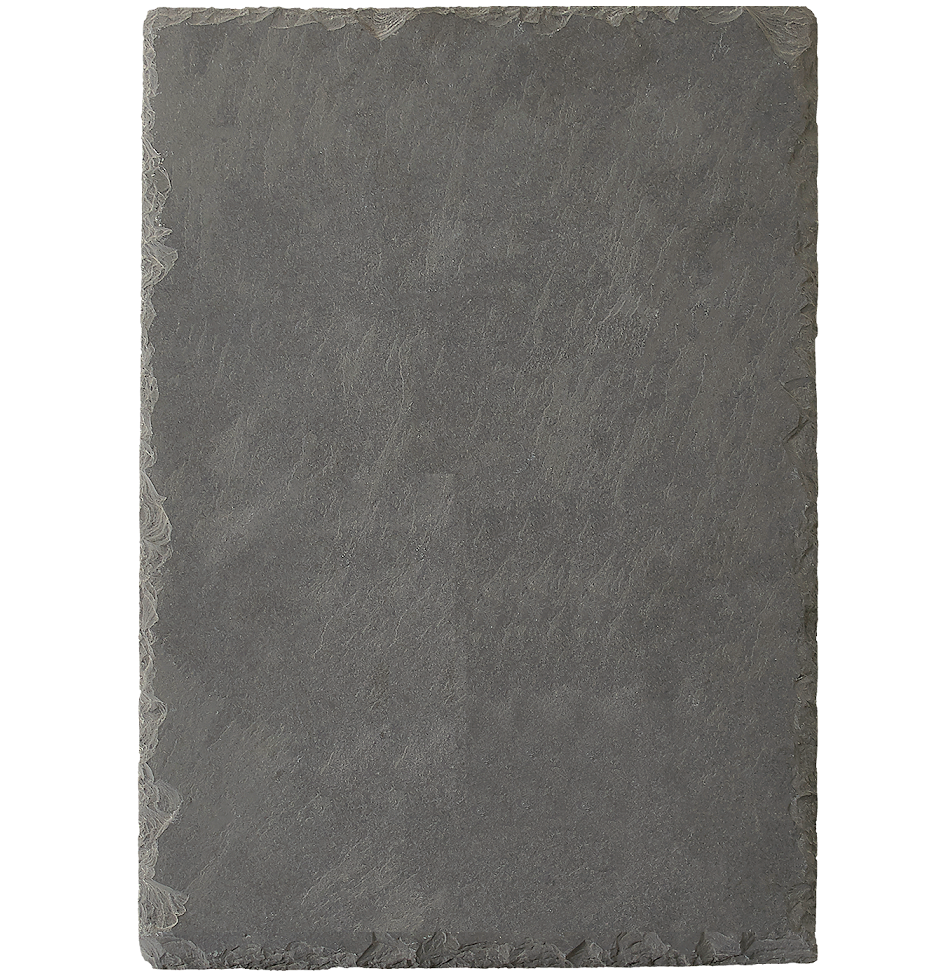 Cinero SS02F First Quality Natural Brazilian Slate & Half - Graphite 5