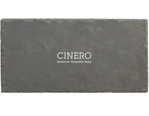 Cinero SS02F First Quality Natural Brazilian Roof Slate - Graphite 500mm x 250mm
