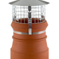 Brewer Stainless Steel Birdguard Chimney Cowl - Gas Natural - Stainless Steel