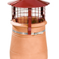 Brewer Stainless Steel Birdguard Chimney Cowl - Solid Fuel