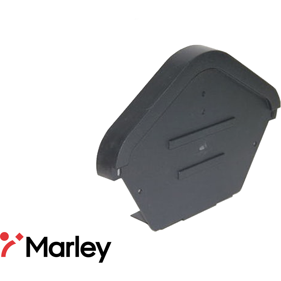 Marley Universal Dry Verge Modern Ridge End Cap