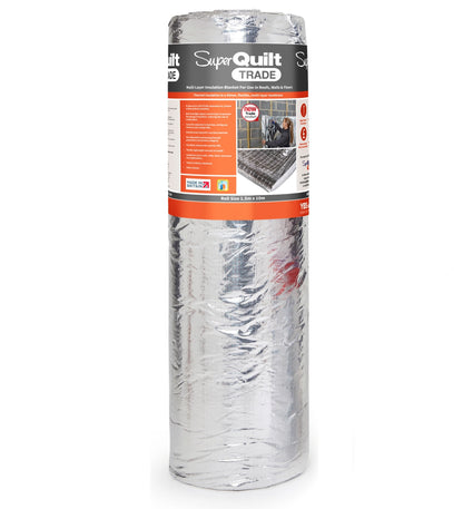 YBS SuperQuilt Multi-Layer Foil Insulation TRADE RANGE - 15m2 (1.5m x 10m)