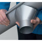 Lindab Majestic Galvanised Steel Half Round Gutter - 3m x 150mm