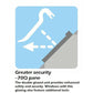 VELUX GGL PK08 3070Q Enhanced Security Pine Centre-Pivot Roof Window (94 x 140 cm)