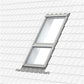 VELUX GIU SK34 0066 Triple Glazed White Polyurethane Fixed Element (114 x 92cm)
