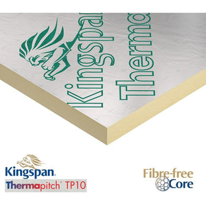 Kingspan ThermaPitch TP10 Insulation Board - 2400mm x 1200mm x 130mm (pack of 2 sheets 5.76m2)
