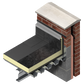 Kingspan Thermaroof TR24 Flat Roof Insulation - 1200mm x 600mm x 140mm (pack of 3 sheets 2.16m2)