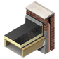 Kingspan Thermaroof TR24 Flat Roof Insulation - 1200mm x 600mm x 140mm (pack of 3 sheets 2.16m2)