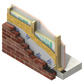 Kingspan ThermaWall TW55 Insulation Board - 2400mm x 1200mm x 70mm (pack of 4 sheets 11.52m2)