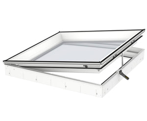 VELUX CVU 120120 0325Q Triple Glazed INTEGRA® SOLAR Powered Flat Roof Window Base (120 x 120 cm)