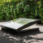 VELUX CVU INTEGRA® Electric Curved Glass Rooflight Package with Double Glazed Base (New Generation)