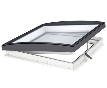 VELUX CVU 120120 1093 INTEGRA® SOLAR Curved Glass Rooflight Package with Triple Glazed Base (120 x 120 cm)