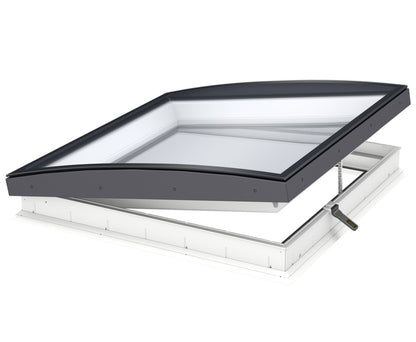 VELUX CVU 090060 1093 INTEGRA® Electric Curved Glass Rooflight Package 90 x 60 cm (Including CVU Triple Glazed Base & ISU Curved Glass Top Cover)