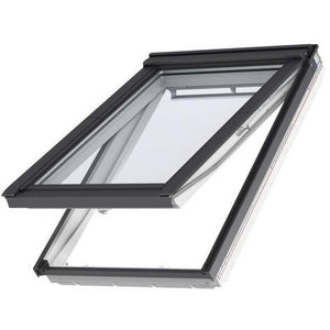 VELUX GPU CK04 0070 White Polyurethane Top-Hung Window (55 x 98 cm)