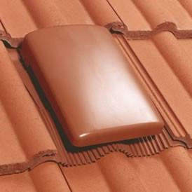 Klober Universal Roof Tile Vent - Terracotta