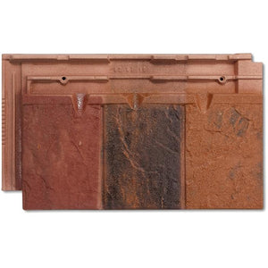VISUM 3 Clay Interlocking Low Pitch Plain Tile 24°