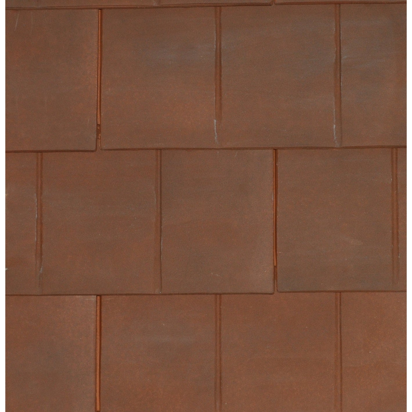 VISUM 3 Clay Interlocking Low Pitch Plain Tile 24° - Rustic Red Smooth