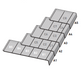 Planum Clay Interlocking Low Pitch HALF TILE