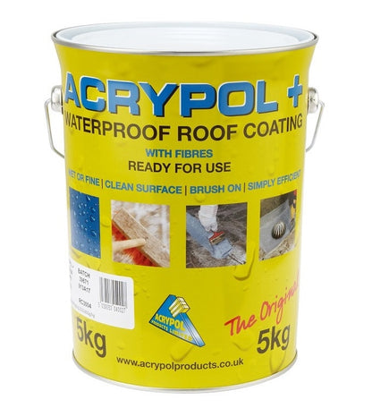 Acrypol + Waterproof Roof Coating 5kg - Grey