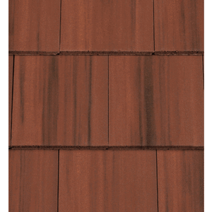 Redland Richmond 10 Slate - Flame Red