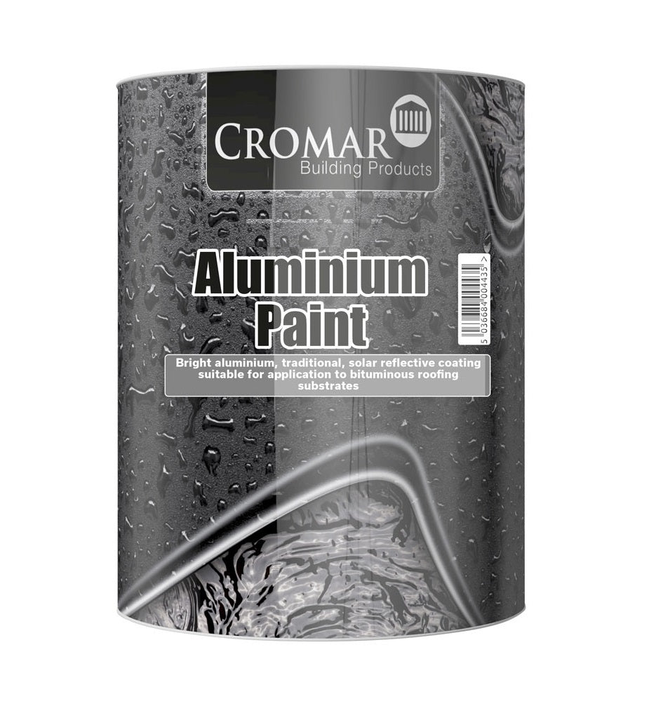 Cromar Aluminium Solar Reflective Roof Paint - 5Ltr