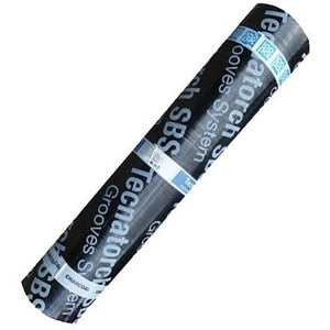 Icopal Tecnatorch SBS Torch-On Mineral Felt - Charcoal (8m x 1m Roll)