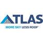 Atlas Fixed Flat Glass Rooflight - 1000mm x 1000mm