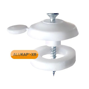AXIOME® Fixing Buttons for 10-35mm White (50 Pack)