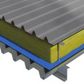 Superglass Cladding Mat 40 Thermal & Acoustic Roll - 90mm (12.78m2 roll)