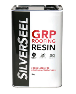 Silverseel GRP Roofing Base Resin 5kg (including Catalyst)