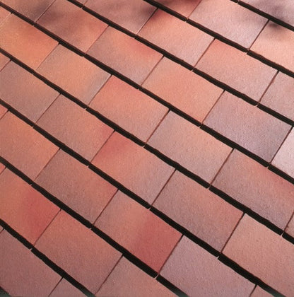 Dreadnought Clay Plain Roof Tiles - Brown Antique (smoothfaced)