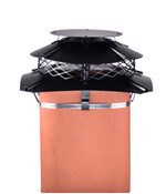 Brewer Ultimate Multi-Fuel Cowl - Square Black