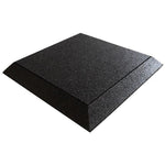 Castle Composites Castleflex Rubber Ramp Tiles Corner Edge (sloped two sides)