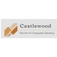 Castle Composites Castlewood Forest Composite Decking Board - Ancient Black (3600mm x 145mm)