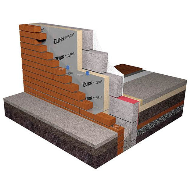 Mannok Quinn Therm PIR Insulation Board 2400 x 1200mm