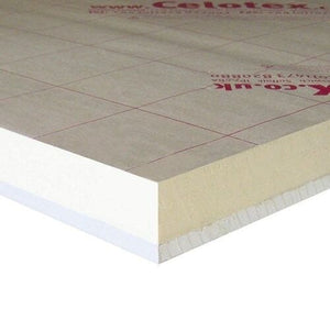 Celotex PL4000 Insulated Plasterboard - 2400mm x 1200mm x 72.5mm