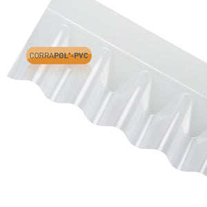 Corrapol - DIY Grade PVC corrugated Wall Flashing - 950mm