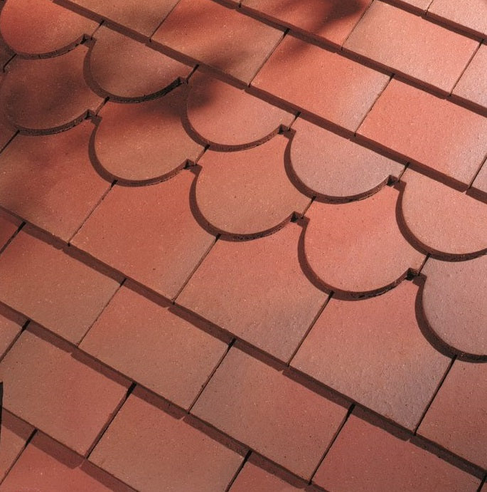 Dreadnought Clay Plain Roof Tiles - Country Brown (smoothfaced)