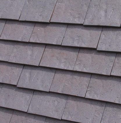 Dreadnought Clay Plain Roof Tiles - Rustic Dark Heather