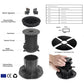 Slope Correction Head Pieces for DD Adjustable Pedestals
