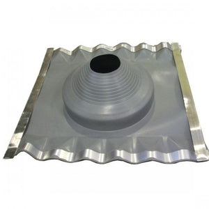 Dektite® Diverter EPDM Pipe Flashing For Metal Roofs - Grey (114 - 254mm)