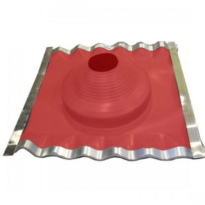Dektite® Diverter EPDM Pipe Flashing For Metal Roofs - Red (380 - 610mm)