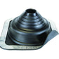 Dektite® Premium EPDM Pipe Flashing For Metal Roofs - Black (100 - 200mm)